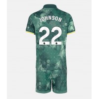 Camisa de time de futebol Tottenham Hotspur Brennan Johnson #22 Replicas 3º Equipamento Infantil 2024-25 Manga Curta (+ Calças curtas)